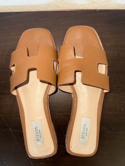 STEVE MADDEN HADYN COGNAC LEATHER
