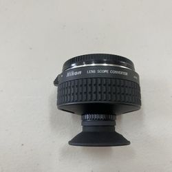 Nikon Lens Scope Converter