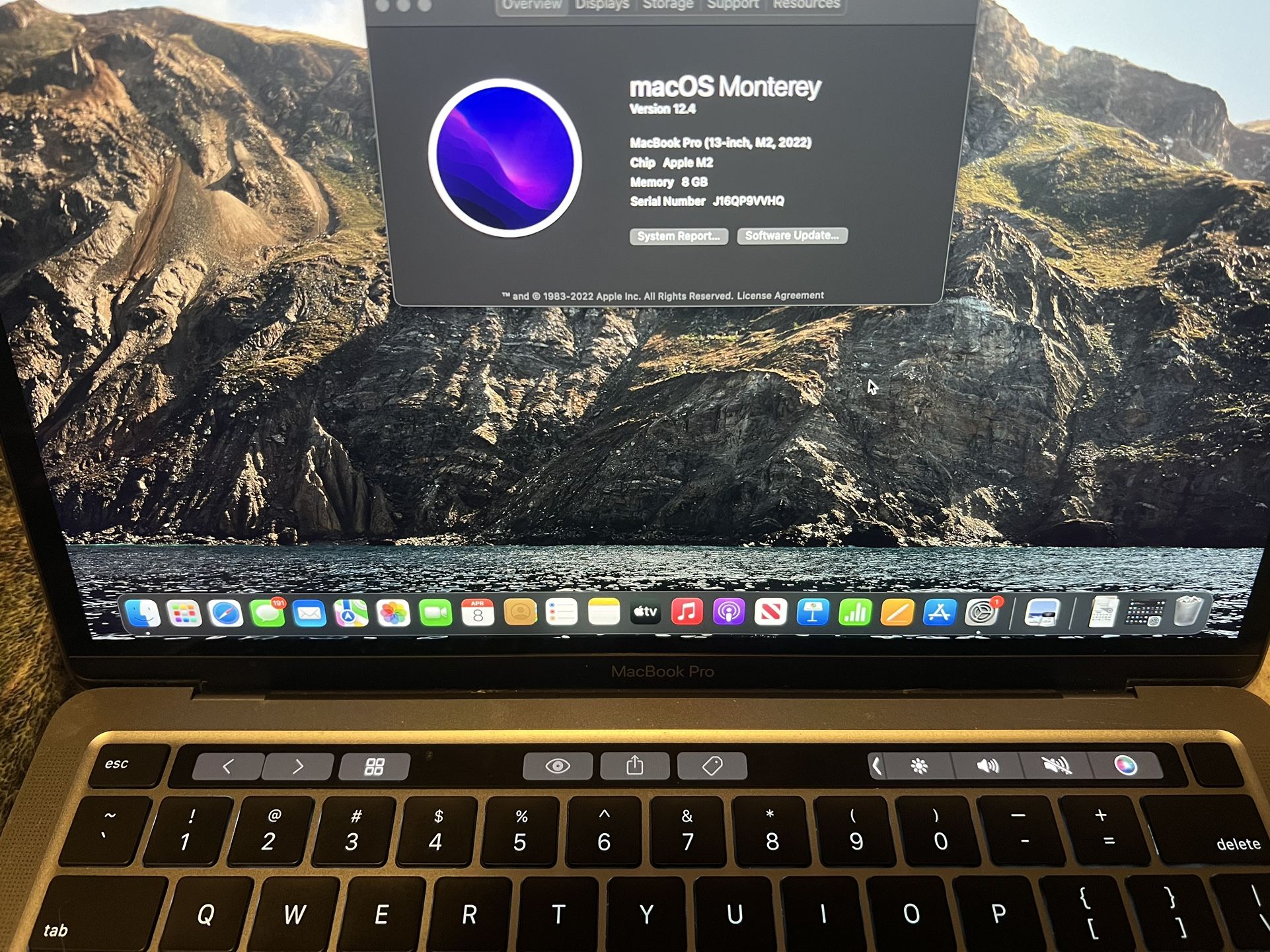 Macbook Pro (13-inch, M2, 2022)