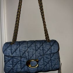 Denim Tabby Coach Purse
