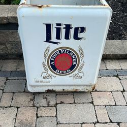 Vintage Lite Beer  Cooler