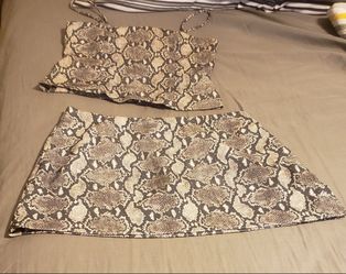 2pc Mini Skirt Set