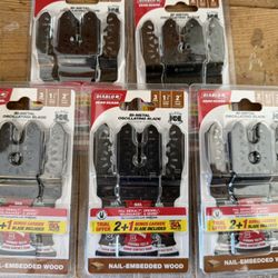 Diablo 1-1/4 IN. DEMO DEMON UNIVERSAL FIT BI-METAL OSCILLATING BLADE FOR NAIL EMBEDDED WOOD 3pk