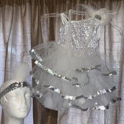 Luxury 20’s 30’s Tule Flapper Dress Halloween Costume 