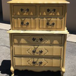 Antique Highboy Dresser - French Provincial 