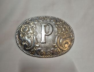 Antiqued Western Cowboy Belt Buckle
