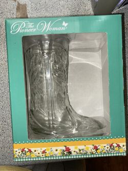 The Pioneer Woman Glass Boot 