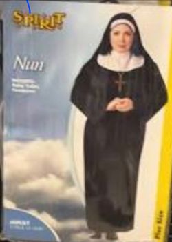 NUN COSTUME 2 PC SZ SMALL