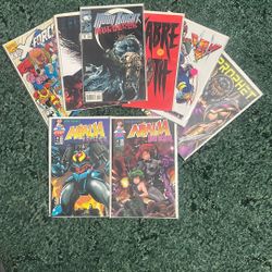 Total Of 9 Comics 