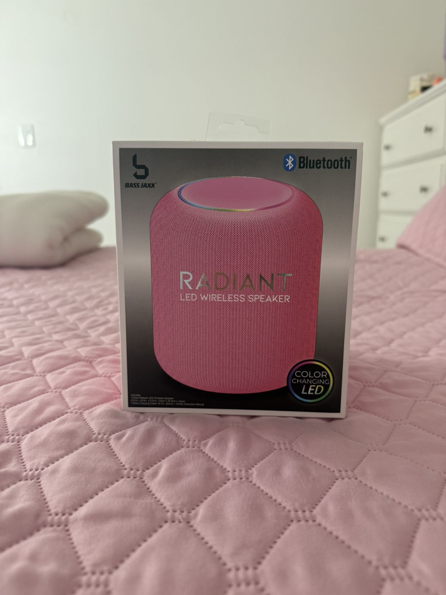 Bluetooth Pink Speaker