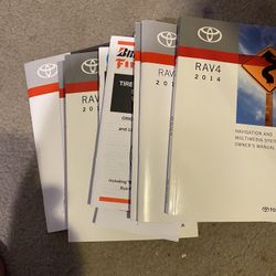 2014 RAV4 Owners Manual Set