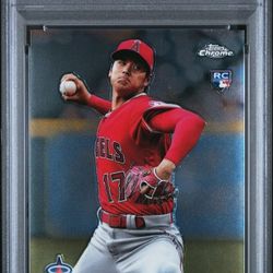2018 Topps Chrome RC Rookie Shohei Ohtani Update Gem Mint PSA 10
