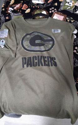 Green Bay Packers Salute to Service T-Shirt Lg