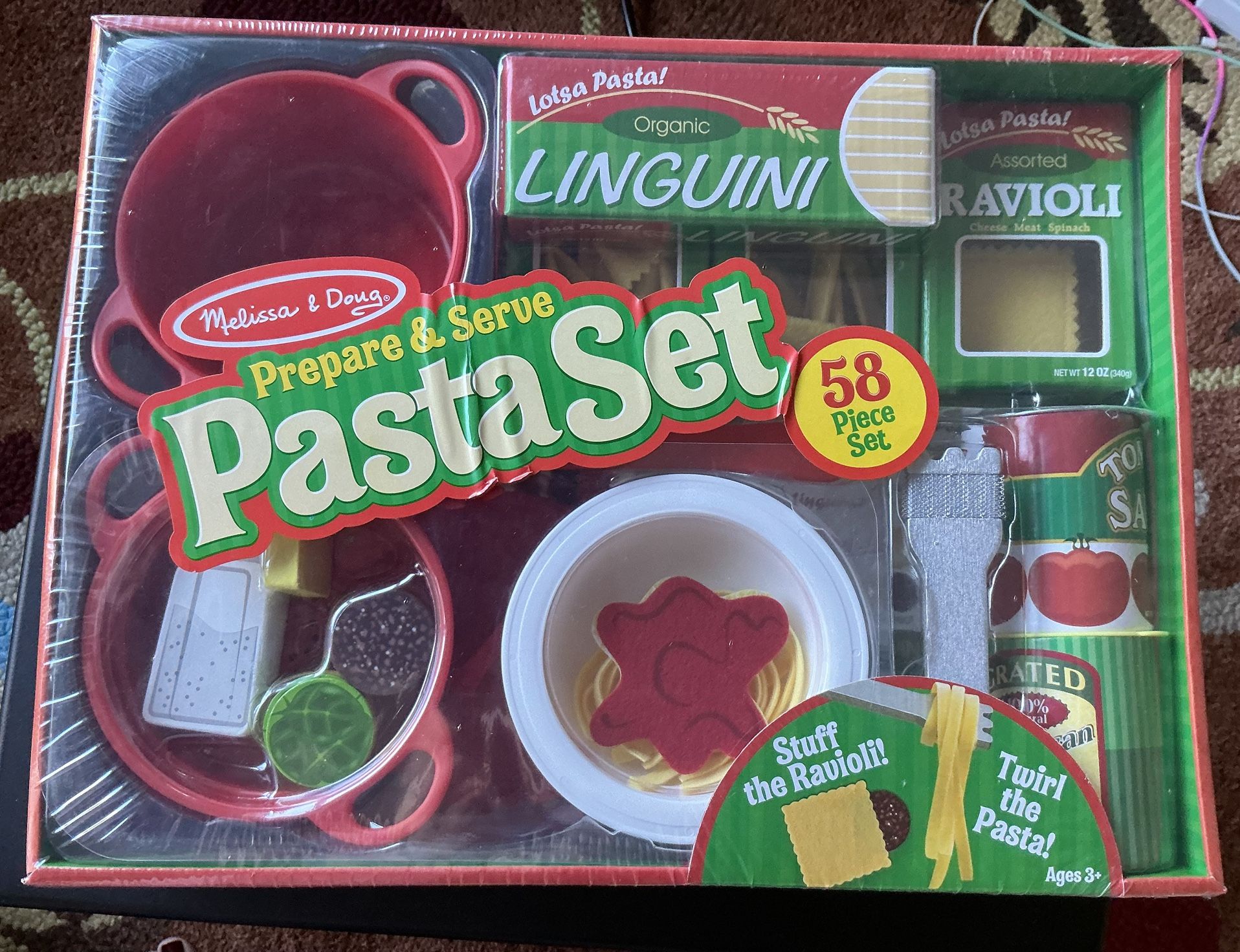 Melissa And Doug NEW Pasta Set