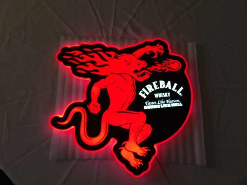 Fireball LED Sign
