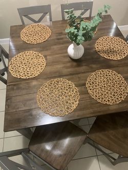 Juego comedor 6 puestos