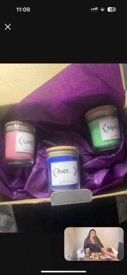 Manifestation candles
