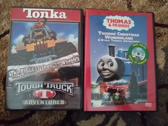 Thomas and Tonka trucks dvd
