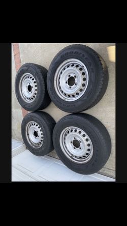 4 — 255/70r18 5x150 5x5.91 Stock Toyota Tundra Sequoia Wheels Rims Tires!!!!!
