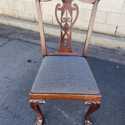 Vintage Wooden W