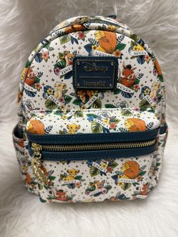 Loungefly x Disney Lion King tattoo all over print backpack