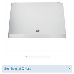 30in GE CAFE Canopy Range Hood