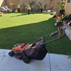 Battery Operated Lawn Mower 