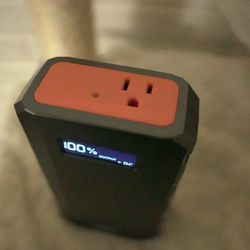 SinKeu 23,400mAh/86.58Wh Portable Laptop Phone Charger with AC DC USB Outlets, 65W Portable Power Bank External Battery Pack for Home Backup Travel Ou