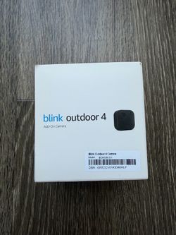Blink Outdoor 4 Add-On Camera – Brand New