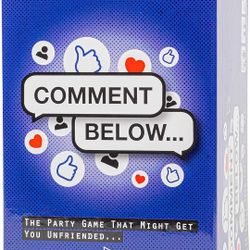Comment Below Board Game