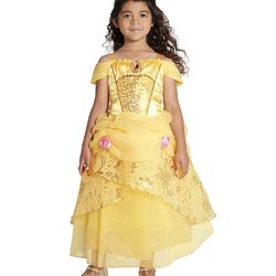 Disney Store Princess Belle Dress Up Costume Girl Size 3