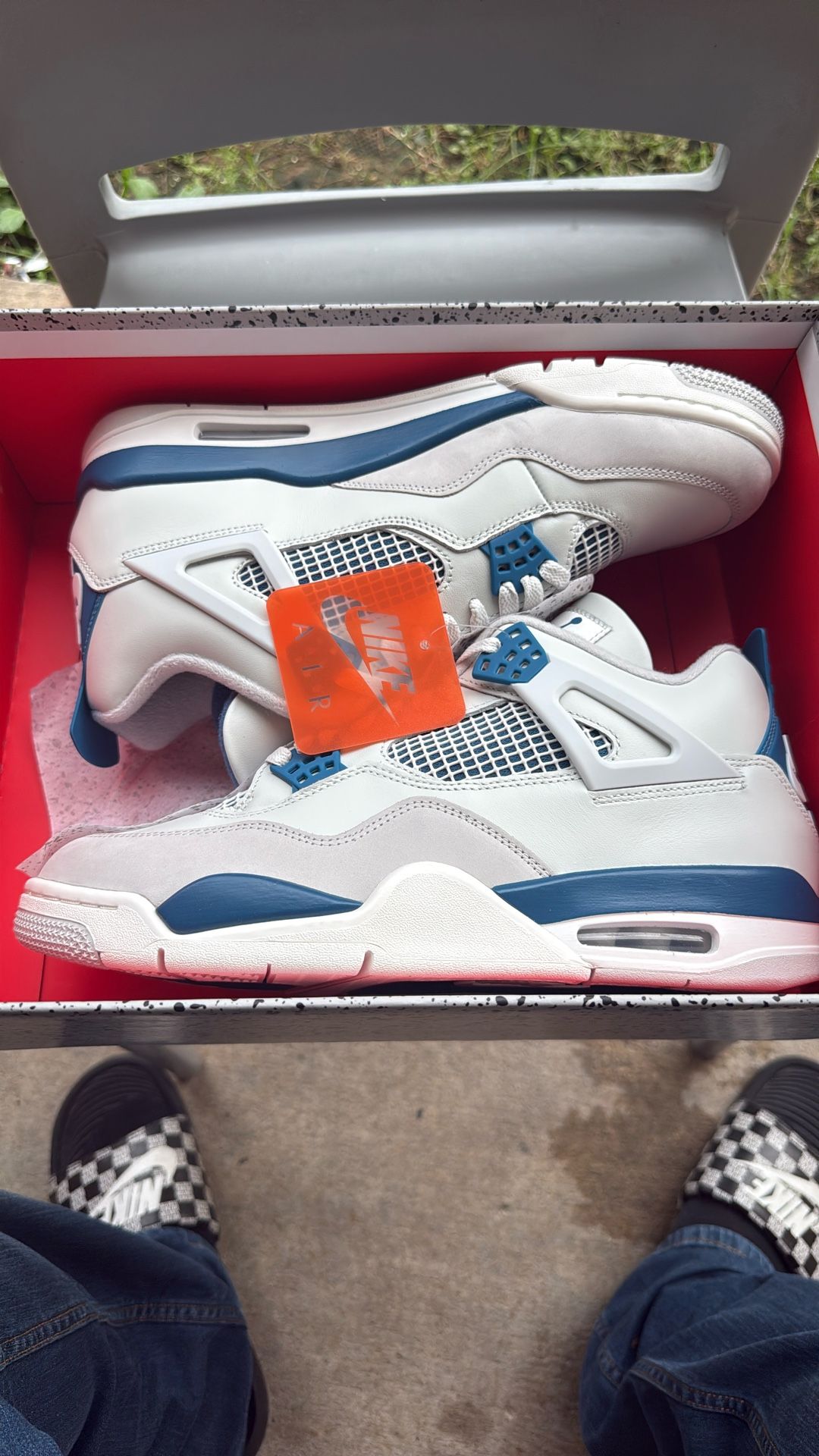 Jordan 4 Military Blue Size 12