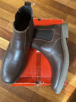 New IZOD Cory Brown Low Boots Adult Men’s 8