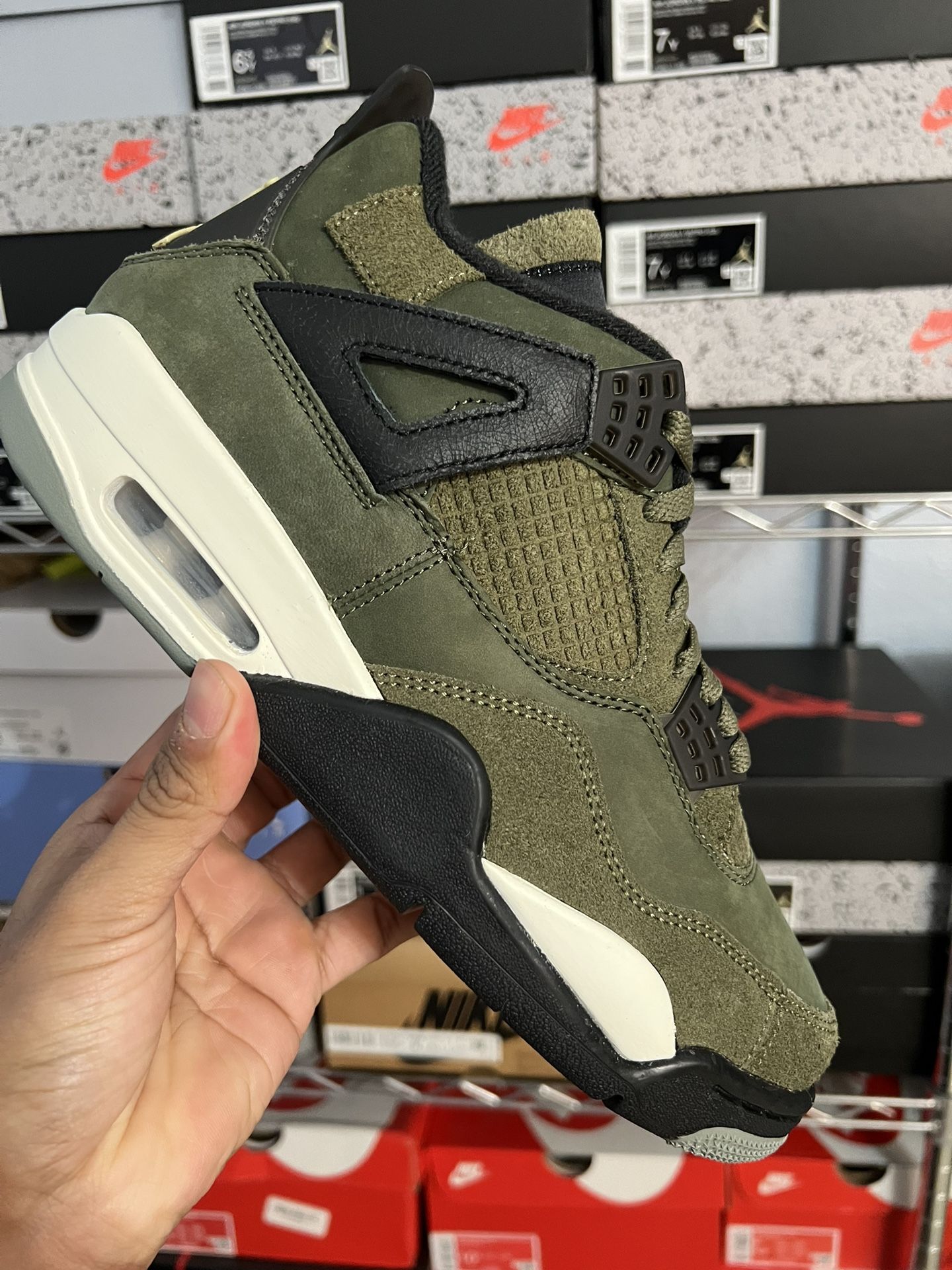 Air Jordan 4 Retro SE Craft Medium Olive