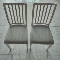 2 Ikea Ekedalen Chairs
