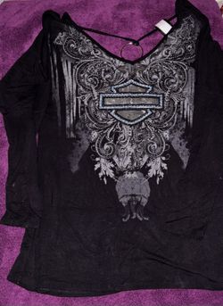 Women’s Harley Davidson Bling Blouse