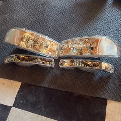 GMC Sierra Headlights 