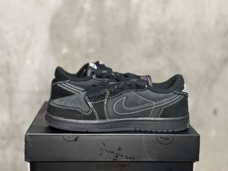 Travis Scott x Air Jordan 1 Low Black Phantom
