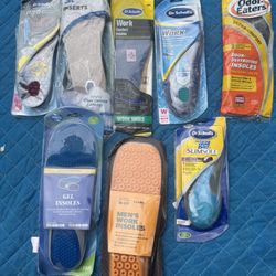 Men's Work Insoles Size 8-13
