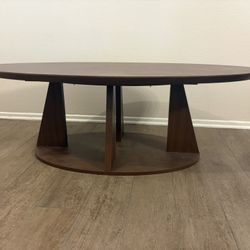 Coffee Table - Oval, Wood