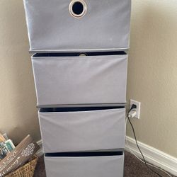 Storage Bins And Rack