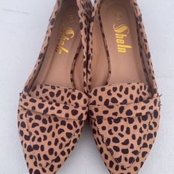 Flats Cheetah Print Size 7 Women’s 
