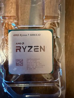 AMD Ryzen 7 5800x3D CPU