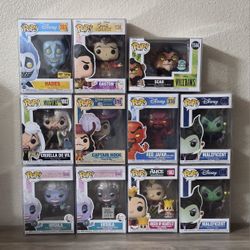 Disney Villan Funko Pops