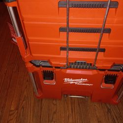 Milwaukee Tool Boxes New Included For Free Milwaukee 3/8 Impact And 3/8 Charger Do Not Have A Battery