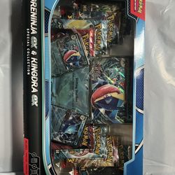 Greninja and Kingdra Box 