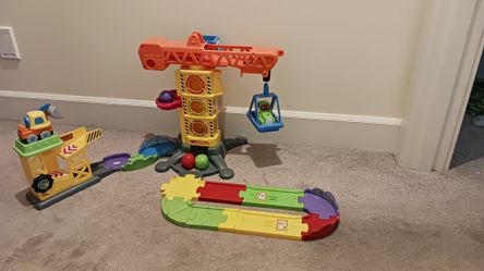Construction Game - VTECH , Go! Go! Smart Wheels Learning Zone Construction Site