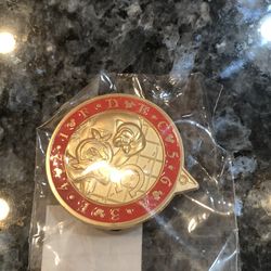 Disney Pin Quest Scavenger Hunt 2016 Frontier Peg Leg Pete Pin.  Size 1 1/2 inches wide.  Bought at Disneyland.  Brand new in original packaging.  Has