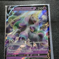 Galarian Rapidash V SWSH111 Sword & Shield Black Star Promo Holo Pokemon Card NM 2X