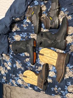 Men boots…. 10 men